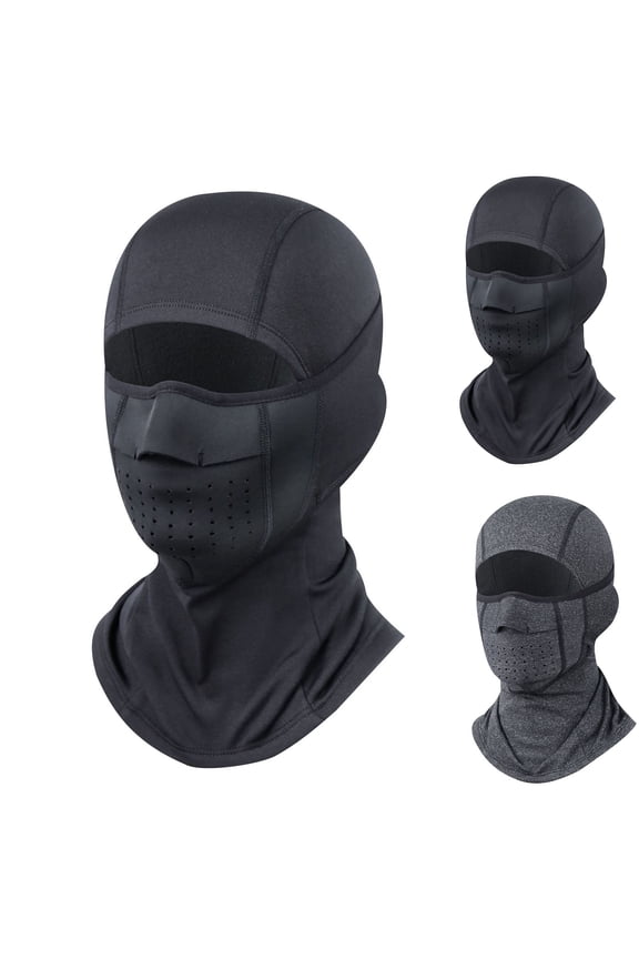 Men Windproof Cycling Hood Face Mask Balaclava Inner Sun Cap Summer Outdoor