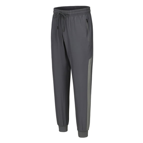 YHAJDS Summer Mens Pants,Mens Workout Pants Elastic Waist Dry Breathable Stretch Tapered Fitness Full Length Comfortable Mens Joggers