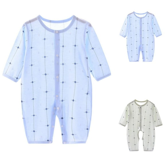 YHAJDS Toddler Fall Winter Casual Jumpsuit, Kids Jumpsuit Rompers for Kids Long Sleeve Print Open Crotch Coverall for 0-12M Kids Soft Breathable One-piece Clothing