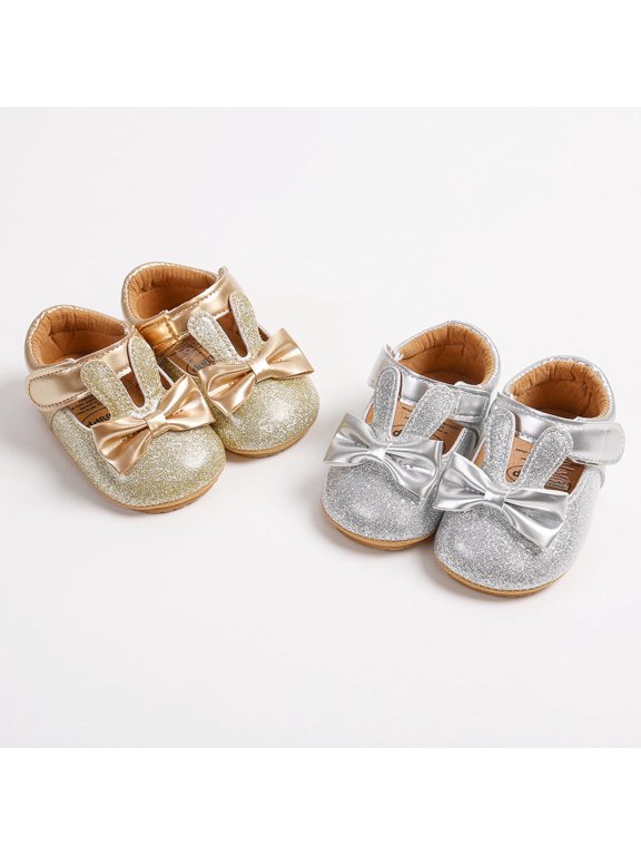 Infant Anti Slip Shoes Breathable Flat Soft Sole Outdoor Summer First Walker for Baby Girl 6-12 Months