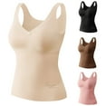 thumbnail image 1 of YHAJDS Women Fall Winter Sleepwear,Sleepwear With Built In Bra,Thermal Homewear For Women,Thermal Tank Top Women,Heated Constant Temperature Warm For Winter Loungewear, 1 of 3
