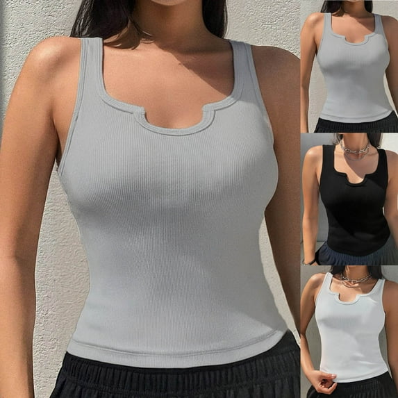 YHAJDS Women Fall Winter Sleepwear,Sleepwear With Built In Bra,Thermal Tank Top Women,Solid Color V Neck Sling Top,Warm Thermal Homewear For Women Winter