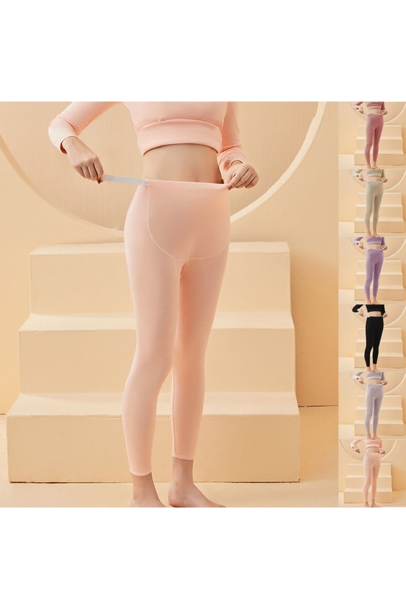 Women Fall Winter Sleepwear,Thermal Homewear For Women,Pajama Pants Women Soft,Solid Color Maternity Pants,Warm Comfortable Postpartum Pants For Winter