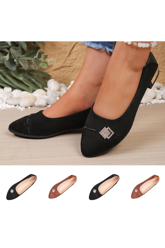 Women Slip On Sandals Low Heel Driving Mules Outdoor Comfort Shoes Summer Beach Casual Walking