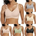 thumbnail image 1 of YHAJDS Women's Seamless Comfortable Daily Bra， Women's Wireless Bra Seamless Thin Soft Support Comfortable Breathable Everyday Bras For Women, 1 of 5