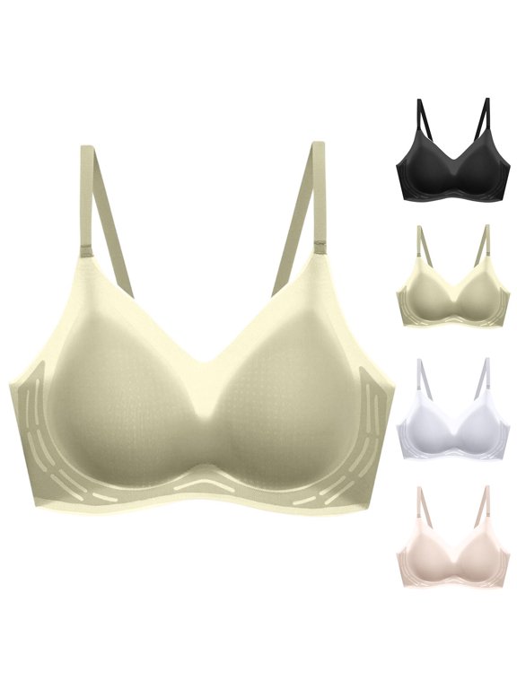 Women's Wireless Bra Smoothing Seamless Push Up Sag Daily Wear