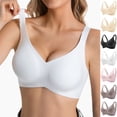 thumbnail image 1 of YHAJDS Womens Yoga Bras High Support No Underwire Back Closure Adjustable Straps Solid, 1 of 5