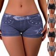 thumbnail image 1 of YHAJDS Womens Yoga Short Base Layer Pants Print High Stretch Breathable Mid Waist Bottoms, 1 of 5
