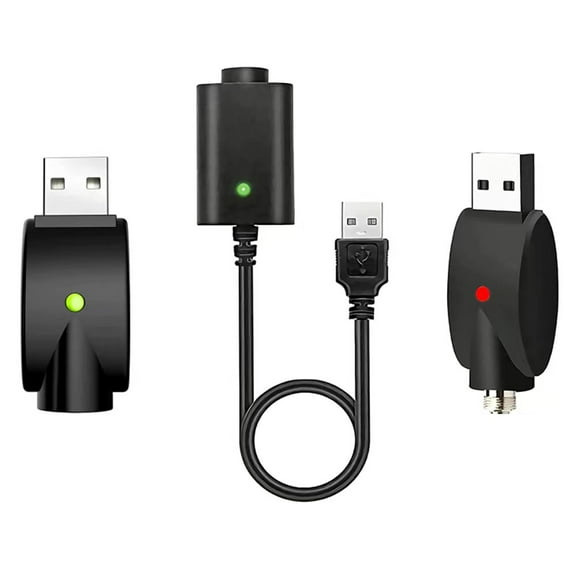 YHDZSWGZS 510 USB Adapter Charging Cable with Smart Charge Protection, Black, 3 Count