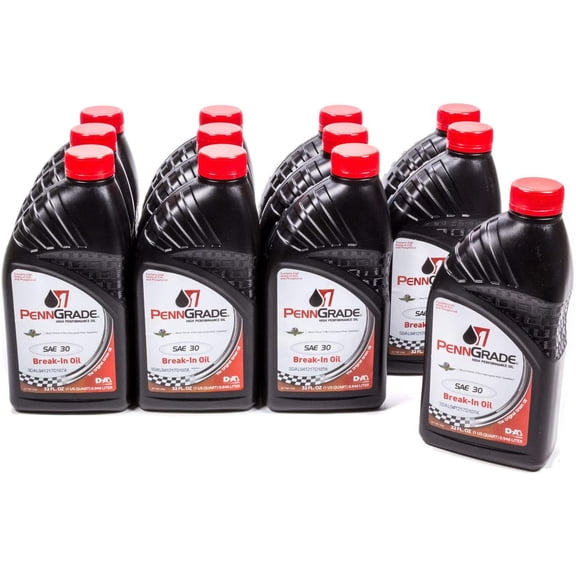 YHH 30W Engine Break-In Oil High Zinc 30W Conventional 1 Quart Bottle Set of 12