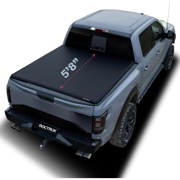 YHH 5'8" Soft Roll Up Tonneau for 2004-2006 Chevy/GMC 1500 & 2007 Classic Body Only, Vinyl Short Bed (Fleetside)