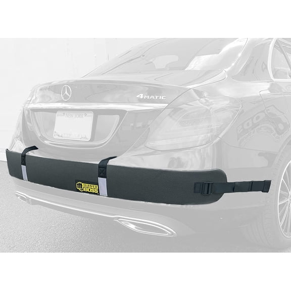 YHH Bumper Guard for Cars & SUVs, 76" Wide x 6" Tall, New Upgraded Rear Bumper Protector