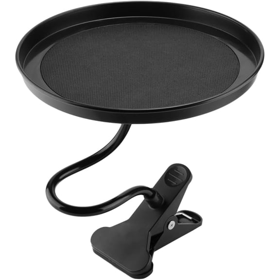 YHH Clip-On Car Seat Tray Table Adjustable Food & Drink Organizer For Kids & Adults Snacks & Meals Compatible with Most Vehicles