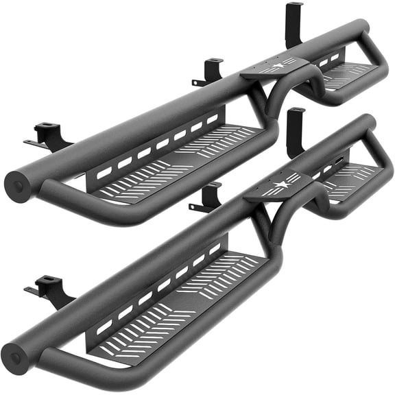 YHH Double Cab Side Steps for 1999-2006 Chevy Silverado & GMC Sierra 1500, 2001-2006 2500/3500 HD Extended Cab (Not Crew)