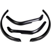 YHH Fender Flare Kit for 1955-1986 Jeep CJ CJ5/CJ7   Factory Style Front & Rear 4Pcs   Wheel Eyebrow Mudguard