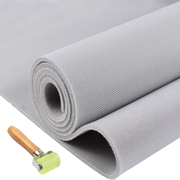YHH Headliner Fabric w/ Foam Backing Grey 70"x60" for Auto/RV/Boat Interior