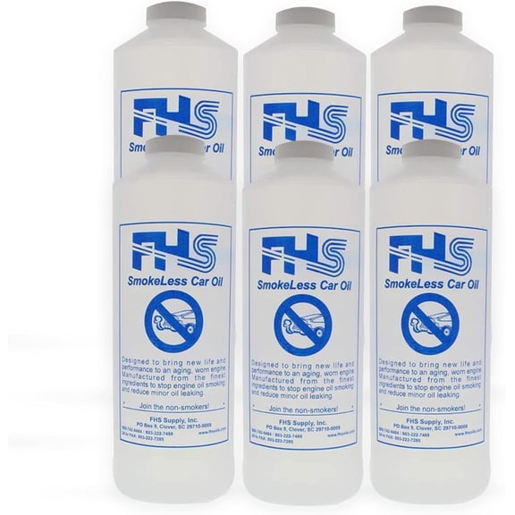 YHH Heavy-Duty Smokeless Motor Oil (6 Qt)  High-Performance Synthetic Blend, Reduces Emissions, Extends Mileage, Diesel & Turbo