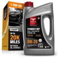 thumbnail image 1 of YHH Synergy SRT 0W-20 Full Synthetic Friction Modified Engine Oil – 20K Miles, API SP Licensed, 3x Wear Protection – Nano Boron and Moly (5 Quart), 1 of 4