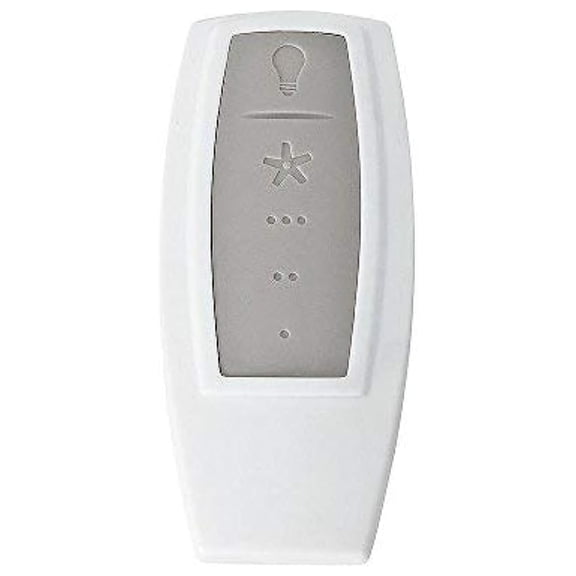 YHKJ Contemporary Universal 3-Speed Ceiling Fan Control, White, Single