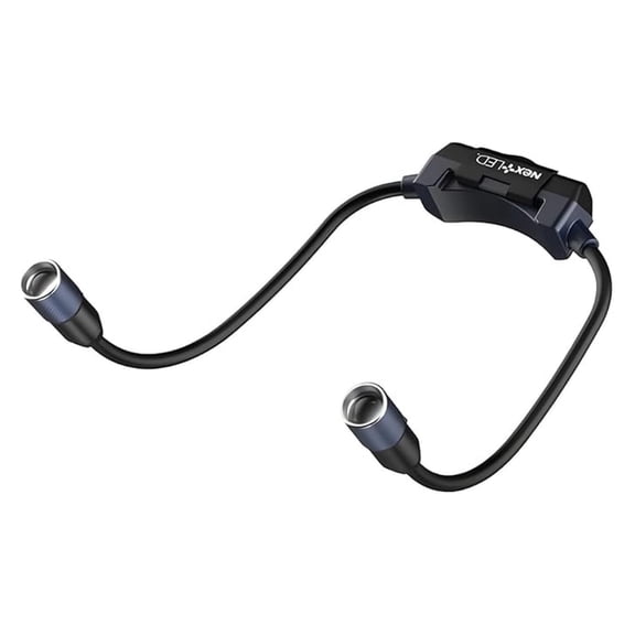 YHKJ Heavy Duty Rechargeable Neck Light with Magnetic Base, IPX4, 2000mAh Battery, LED Mechanic Neck Light Hands Free, Flexible Around The Neck Flashlight, Neck Work Light Rechargeable