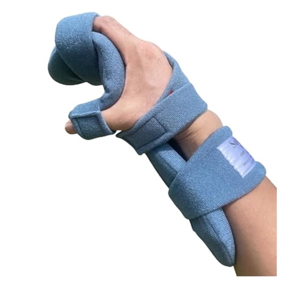 YHKJ Stroke Hand Brace Functional Resting Hand Splint, Left, Medium