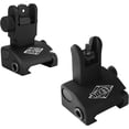 thumbnail image 1 of YHM QUICK DEPLOY FOLDING SIGHT SAME PLANE STANDARD STEM ALUMINUM BLACK, 1 of 4