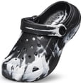 thumbnail image 1 of YHOON Garden Clogs for Boys Girls Slip on Beach Sandals Kids Unisex Child Beach Water Shoes Black Toddler Size 7, 1 of 7