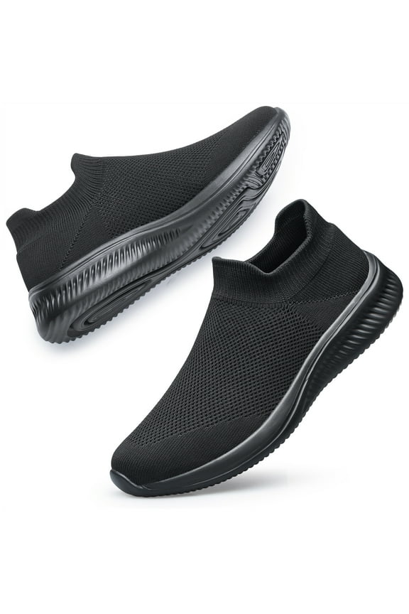 Women's Slip On Walking Shoes Lightweight Casual Running Sneakers