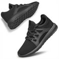 thumbnail image 1 of YHOON Women's Slip on Walking Shoes Casual Fashion Running Tennis Shoes Lightweight Breathable Sneakers All Black Size 11, 1 of 5