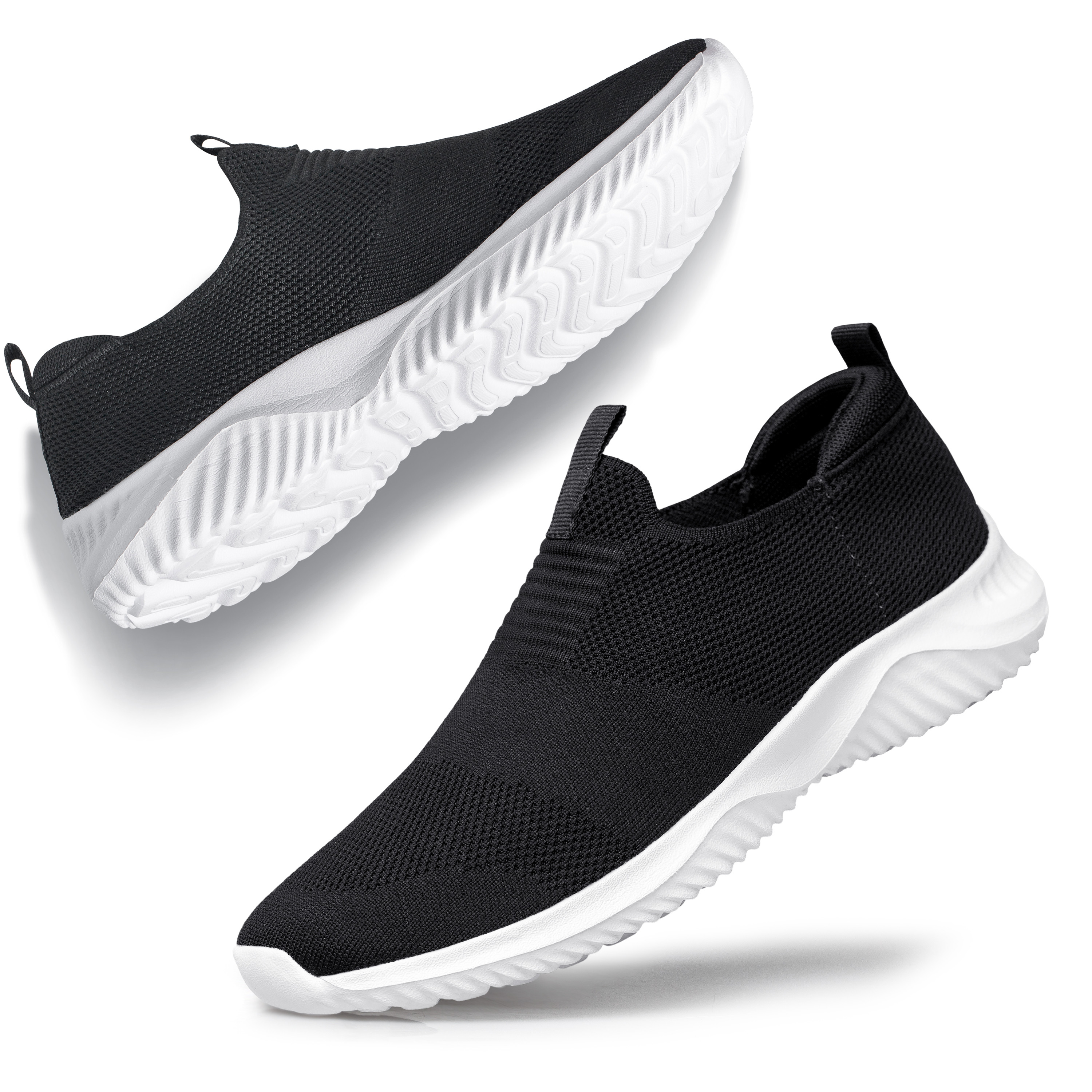 Men's Blade Sneakers Running Shoes Slip-on Sneakers With Shoelaces ...