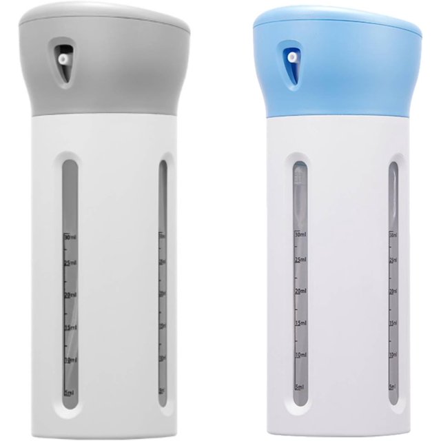 YHRY 2 Pack 4 in 1 Travel Dispenser Leak Proof Container for Toiletries