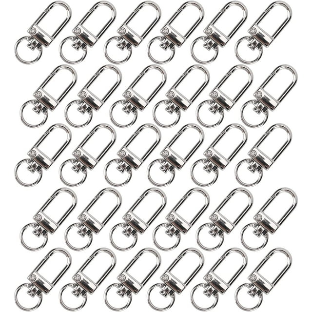 Yhry 30pcs Metal Lobster Claw Clasps Swivel Lanyards Trigger Snap