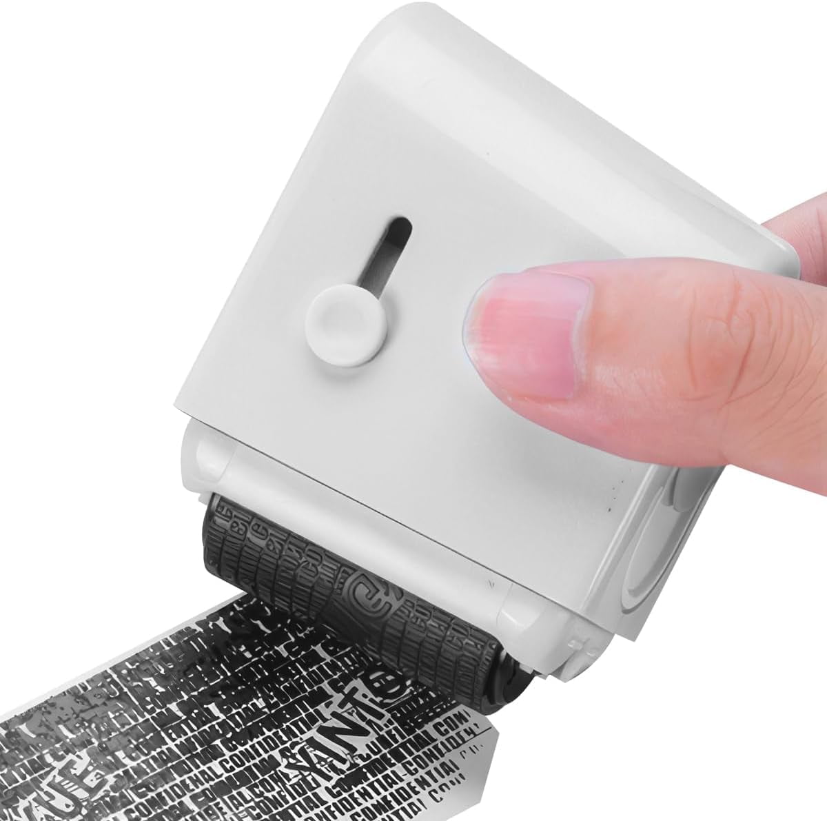 YHRY Identity Theft Protection Roller Stamp with Knife,Identity