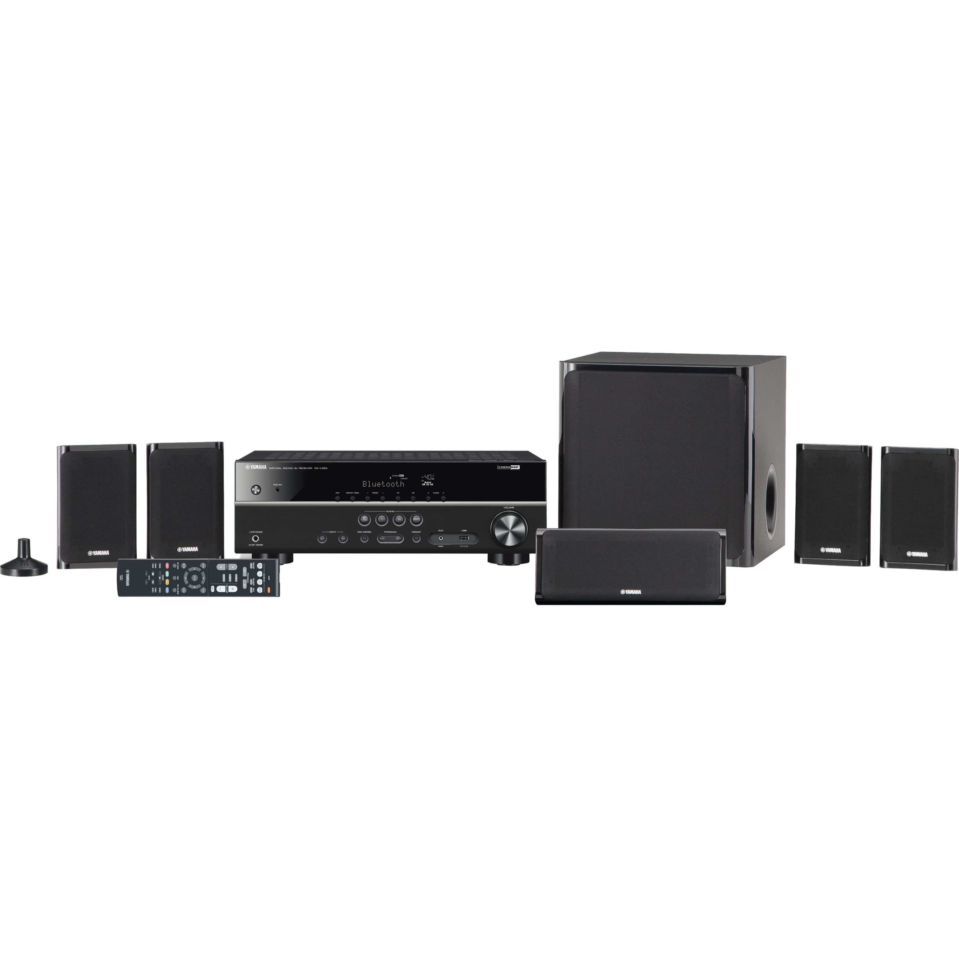 YHT-4930UBL 5.1-Channel Home Theater in a Box System