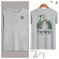thumbnail image 1 of YHWH Christian Womens Graphic Tee Shirt Every Breath Sparks The Rare Inspirational Tops Short Sleeve Gray S-3XL, 1 of 5
