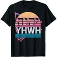 YHWH In Hebrew Meaning Yahweh Christian Pastor Religious God TShirt