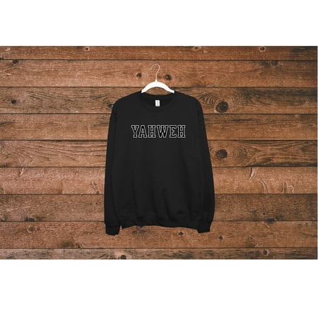 YHWH Sweatshirt YHWH Hoodie Yahweh Jewish Gift Jehovah Christian Messianic Jesus Gift Herbrew Sweater Israelite Bible verse Present for her