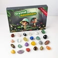 thumbnail image 1 of YHWJZYF Advent Calendar 2024 Crystal Advent Calendar 24 Day Countdown Calendar Contains 24 Stones Halloween Advent Calendar with Exquisite Crystals Halloween Natural Stones Collection, 1 of 9