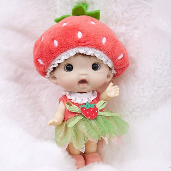 YHWJZYF Enamel Doll 4-inch Mini Enamel Doll Children's Toy