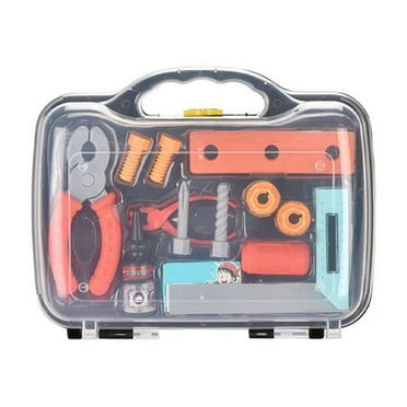 YHWJZYF Kid 1 Set Set Children's Toolbox Cosplay Plastic Screwdriver Toddler Children