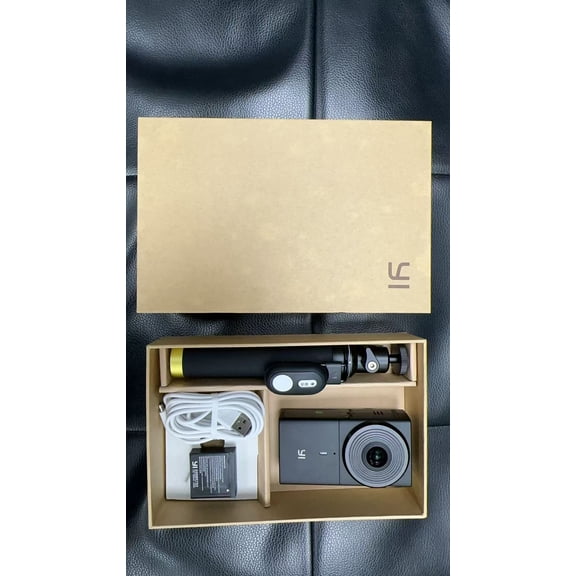 YI 360 VR Dual-Lens 5.7K HI Resolution Panoramic Camera With Electronic Image Stabilization, 4K In-Camera Stitching