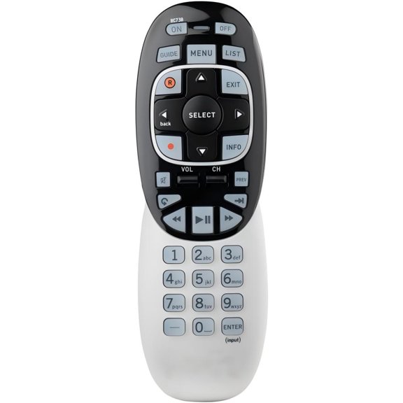 YIAIL Backlit Replacement Remote Control, RC73B Universal Remote Compatible With DirecTV Receivers With Standard Navigation Keys