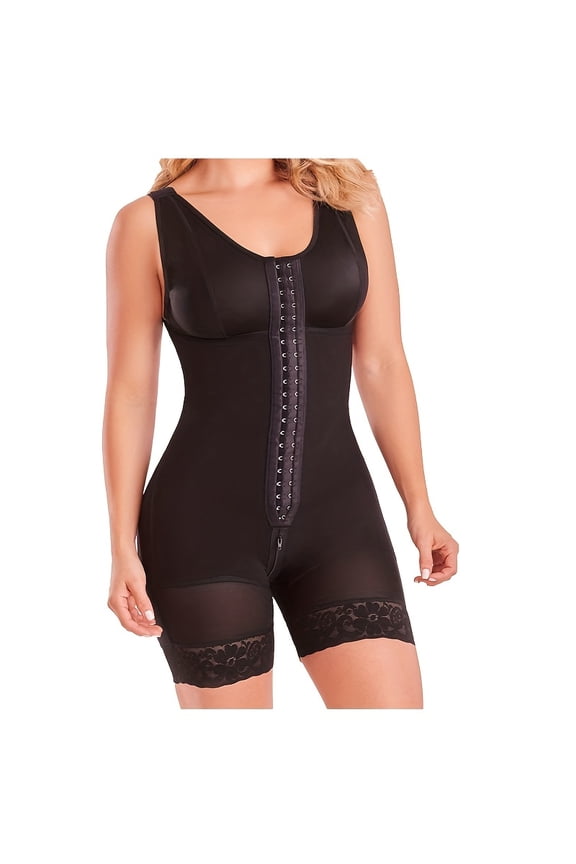 YIANN women's full body shaping, hip lifting, and abdominal compression shapewear, with zippered crotch and high waisted design for tight fitting