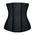 thumbnail image 1 of YIANNA Waist Trainer for Women Underbust Latex Sport Girdle Corsets Cincher Hourglass Body Shaper Black Small, 1 of 7