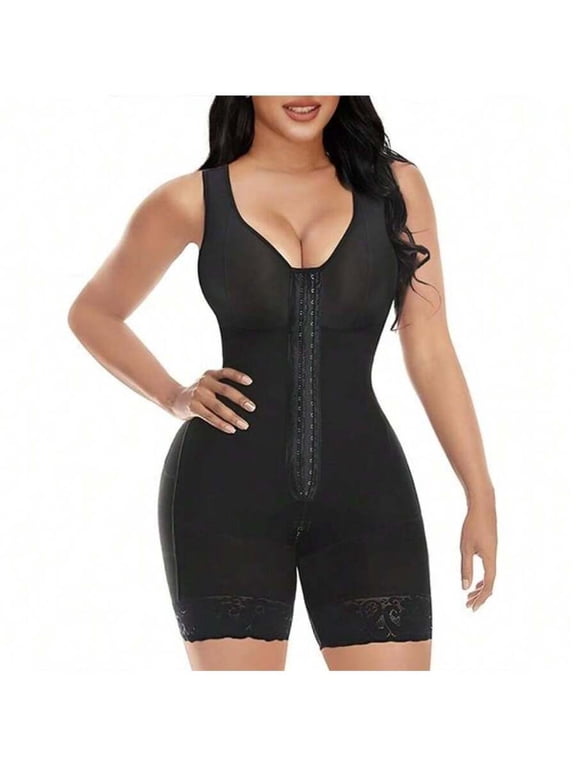Colombianas Shapewear For Women Tummy Control Full Shapewear Butt Lifter With Zipper Crotch