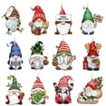 thumbnail image 1 of YIBAGA Christmas Gnome Snowman Santa Wooden Hanging Ornaments 24 PCs, Xmas Tree Ornaments Decor for Indoor & Outdoor, 1 of 6