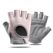 YIBONIKA Workout Gloves for Women Sport Gym Weight Ligting Non-slip Breathable Training Strap, XL