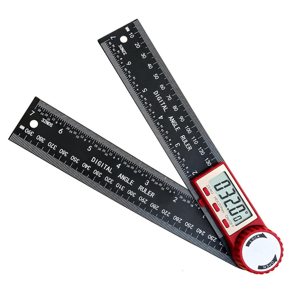 Protactor For Students YICHENY Digital Degree Meter with Direct Display, Digital Protractor ...