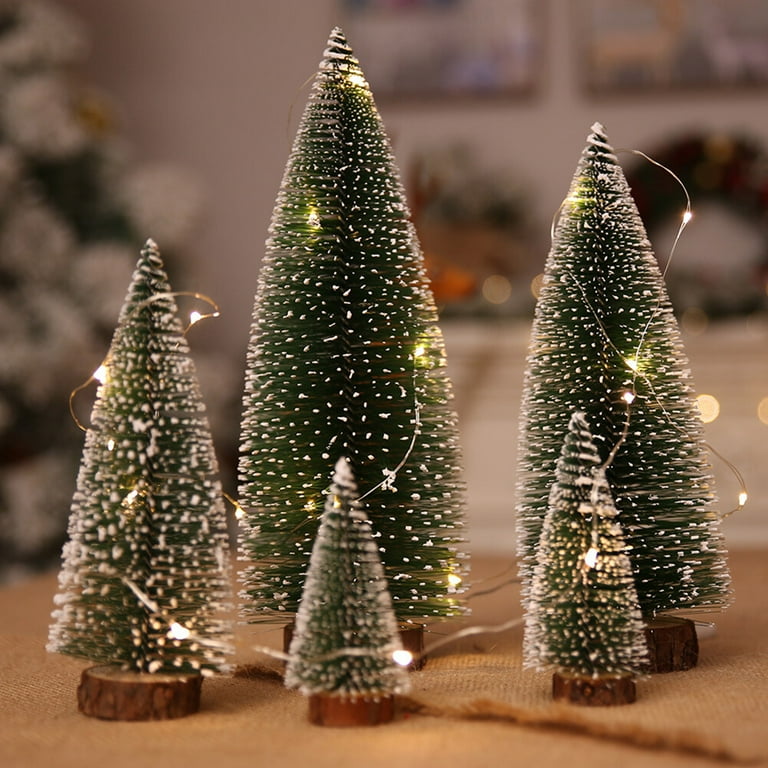 Small decorative 2024 artificial trees