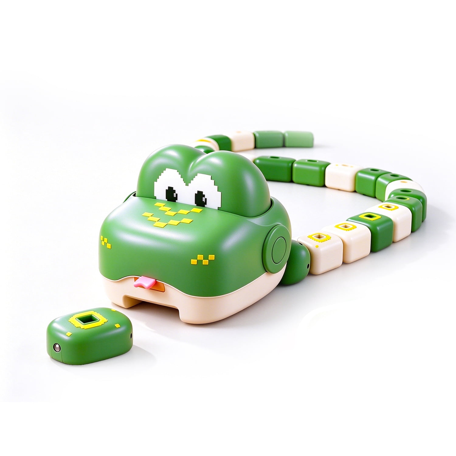 YIDIXING Remote Control Snake Toy, Green Pixel Snake Rechargeable Robot ...